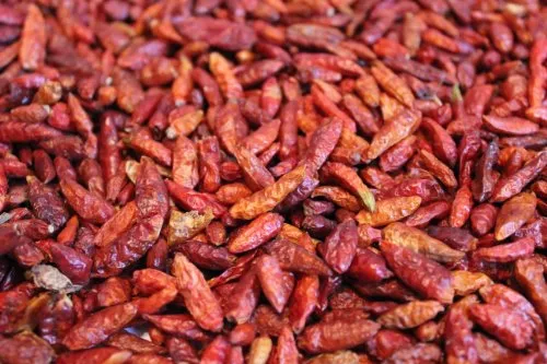 1000Kräuter Chili Chillischoten rot sehr scharf ganz (2000g)