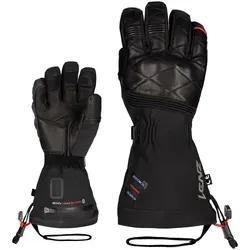 Lenz Moto Scooter 1.0 Handschuhe, wasserdicht beheizbar Unisex - Schwarz - S - Handschuhe für Motorradfahrer, mit beheizbaren Fingerkappen für optimalen Komfort und Wärme, wasserdicht mit 10.000 mm Wassersäule - perfekt für kalte Fahrten.