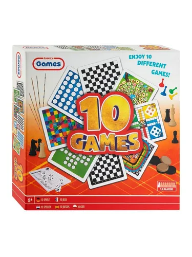 Grafix Klassische Brettspielbox 10in1 (300079)