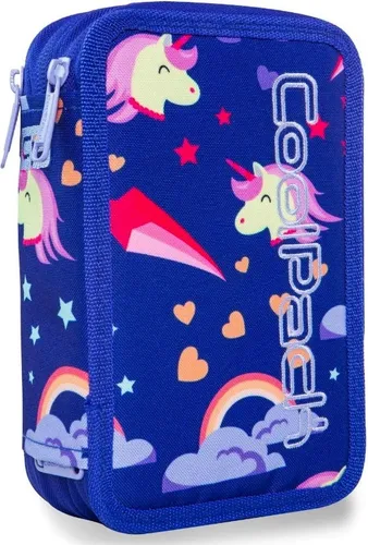 COOLPACK XXL Federtasche - 44-teiliges Schüleretui - Vielseitige Federmappe mit 44 Teilen, ideal für die Grundschule. Mit 3 großen Fächern und praktischem Hausaufgabenheft für eine einfache Organisation.