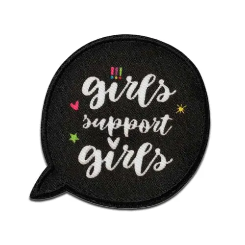 Mono Quick 1811x Die Drei !!! Applikation, Bügelbild, Patch, Aufnäher, Girls Support (18116 - Girls support)