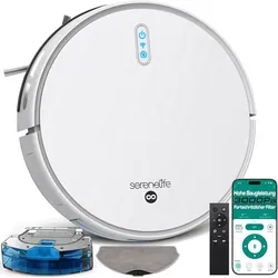 SereneLife Saugroboter mit Wischfunktion – 3000 Pa Saugleistung