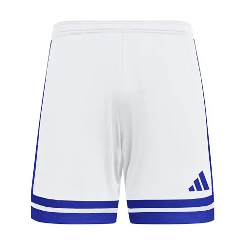 adidas Herren SQUADRA25 Short in Weiß/Team Royal Blau, XS