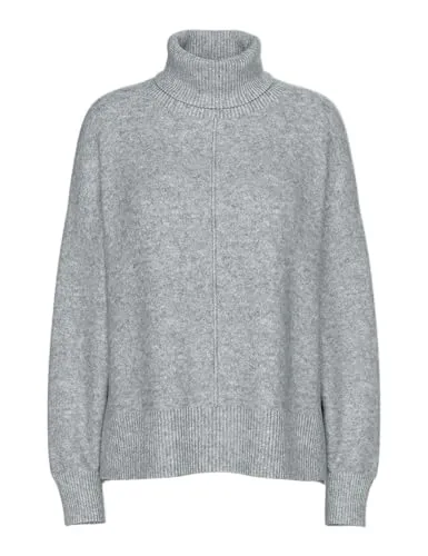 pieces Rollkragenpullover grau XL von PIECES