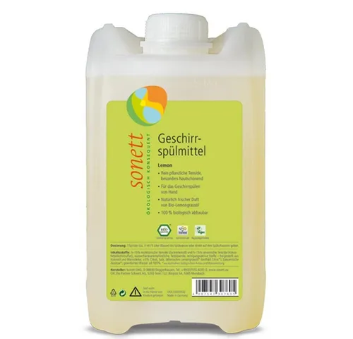Sonett Geschirrspülmittel - Lemon Kanister 10L Geschirrspülmittel