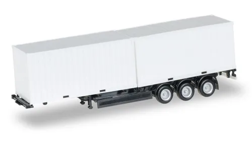 Herpa 076494-002 40ft. ContChassis Krone FG sch
