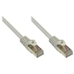 Good Connections® RNS® Patchkabel mit Rastnasenschutz, Cat. 5e, SF/UTP, PVC, 100MHz, grau, 30m