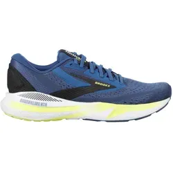 Brooks Herren Adrenaline Gts 24 Sneaker - Navy Peony Black Acid Lime, 42.5 EU - Laufschuhe mit aktualisierter dynamischer Dämpfung und atmungsaktivem Obermaterial für ein reibungsloses und leichtes Lauferlebnis.