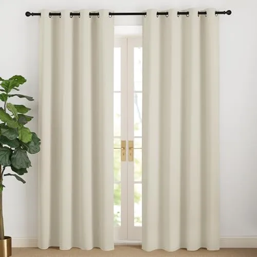 Vorhänge & Gardinen Beige von NICETOWN