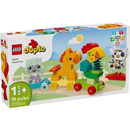 LEGO DUPLO Tierzug – Kreatives Spielzeug für Kleinkinder