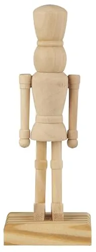 IB Laursen, Nussknacker, Stehend, Holz, Weihnachts, Natur, deko, klein, Weihnachten, Winterlich, Weihnachten, Figur, Festliche, Xmas, Dekoration, Skandinavisch, Stil, Natur, Kinder, Herbst