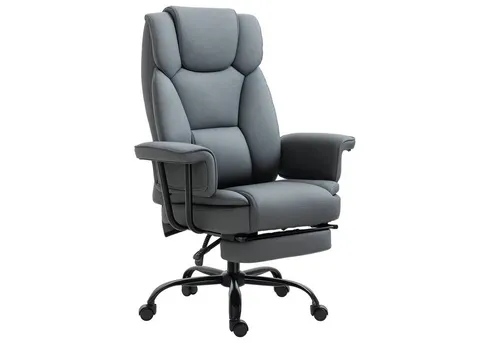 furnicato Ergonomischer Bürostuhl 360° Drehbar Kunstleder
