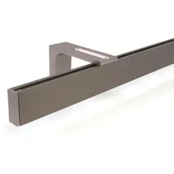 Deco-Raum Gardinenstange eckig 70cm von Deco-Raum