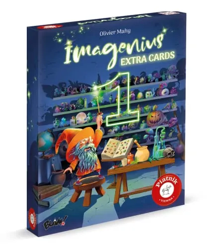 Piatnik 6686 - Imagenius - Extra Cards 1/100 Neue Zaubertafeln und Formeln, die entschlüsselt Werden wollen/Imagenius Erweiterung