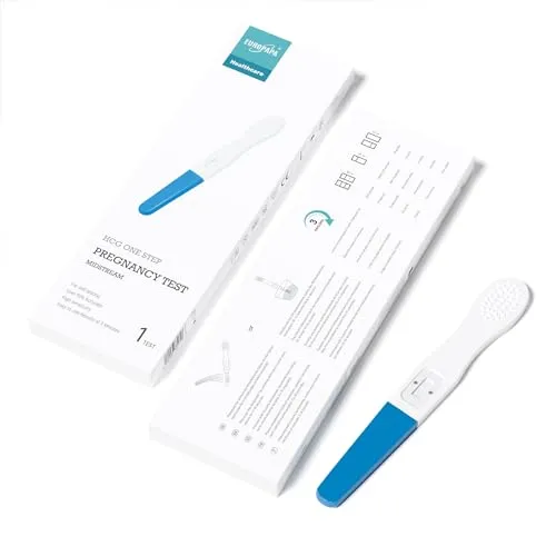 EUROPAPA® Schwangerschafts 1/2/3/4ER-PACK, Frühschwangerschaftstest, Über 99% Genauigkeit, 25 mlU/ml Sensitivität, Schnellerkennung in 5 Minuten, hCG Selbsttest