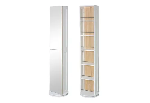 HTI-Living Ganzkörperspiegel mit Regal und Drehfunktion - Eleganter Standspiegel (170,5 cm hoch) mit praktischem Regal, ideal für jeden Raum und vielseitig einsetzbar.