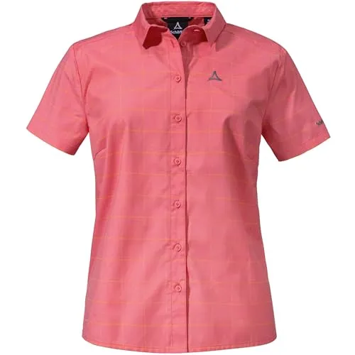 Schöffel Damen Buchstein Bluse (Größe M, rosa) - Bluse für Damen, ideal für Wanderungen, leicht und atmungsaktiv für optimalen Tragekomfort bei jedem Abenteuer.