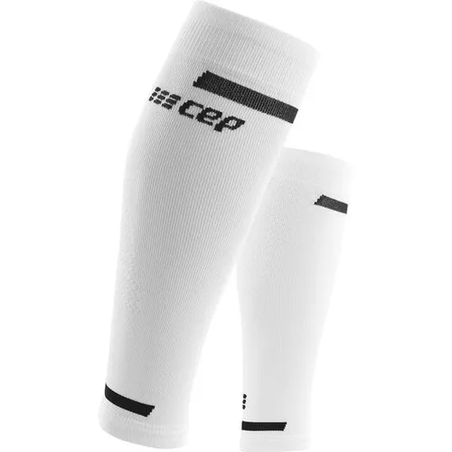 CEP Herren the run calf sleeves, v4, men in weiß von CEP