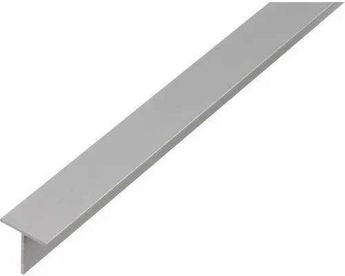 Alberts T-Profil Aluminium eloxiert 35 x 35 mm x 2 m - Metall- & Legierung-Platten, langlebig und korrosionsbeständig, ideal für Bauprojekte und kreative Anwendungen.