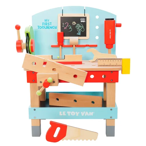 Meine erste Werkzeugbank / My First Tool Bench aus Holz von Le Toy Van (TV448B)