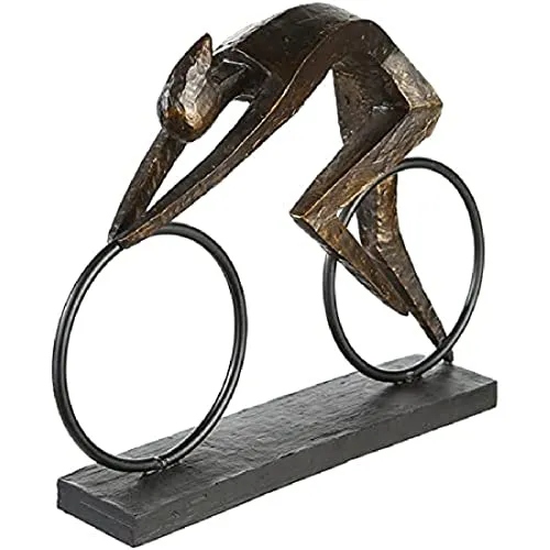 Casablanca Deko Figur Racer in bronze von Casablanca