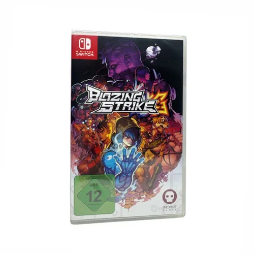 Blazing Strike Limited Edition - Switch [EU Version] - Nintendo Switch-Spiel mit 14 einzigartigen Kämpfern, umfassendem Story-Modus und Online-Matches ohne Verzögerung. Limited Edition inklusive Artbook, Character Cards und Soundtrack.