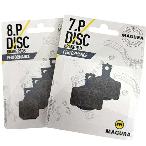 Magura MT Original Fahrrad MTB Bremsbeläge Set für Trail MT - Original Bremsbeläge für Mountainbikes, kompatibel mit MT5 und MT7. Ideal für sicheres Bremsverhalten und hohe Leistung auf Trails.
