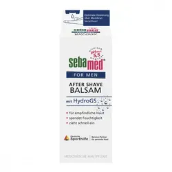 Sebamed for men After Shave Balsam - Rasur- & Bartpflege, beruhigt empfindliche Haut nach der Rasur und stärkt die Widerstandskraft mit dem Feuchtigkeitskomplex HydroGS.