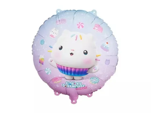 Balon foliowy pastylka Łakotek 35cm PartyDeco 5904555099197 in weiß von PartyDeco