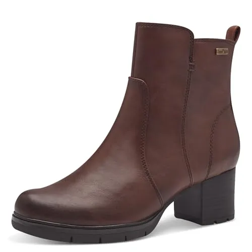 Jana Stiefelette mit TEX-Membran braun 37 EU - Wanderschuhe mit TEX-Membran für optimalen Wetterschutz, weich und wärmend dank Fleece-Innenmaterial, ideal für Outdoor-Aktivitäten.
