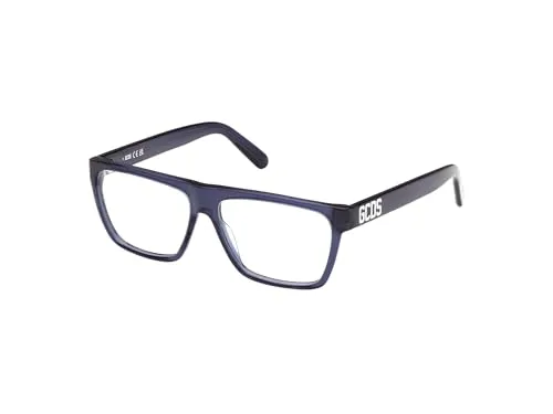 GCDS Brillengestell (Model GD5032) für Unisex, Schmetterling, gefertigt aus Acetate (inklusive Brillentasche)