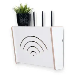 MOE UHANE Router Schrank – Stilvolle Router Aufbewahrungsbox