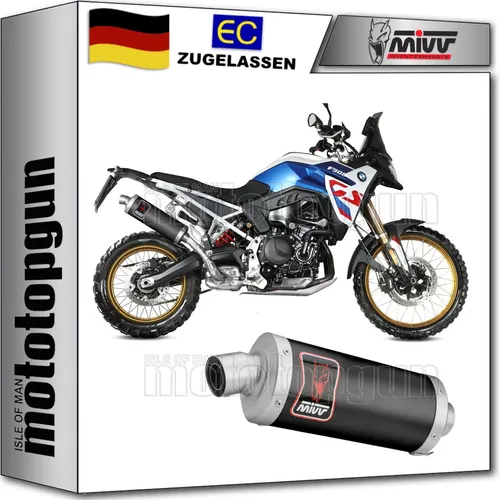 exhaust zugelassen dakar stahl schwarz mivv fur bmw f 900 gs 2024 24