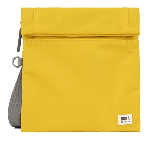 Roka Unisex Stratford Recycled Nylon Umhängetaschen - Gelb