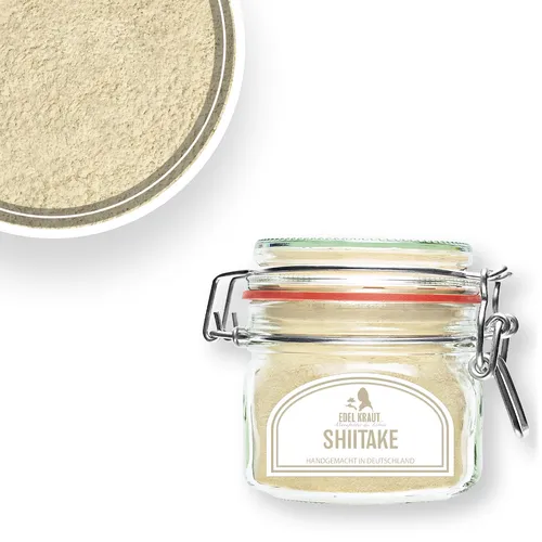 80g BIO Shiitake Pulver - 80g | EDEL KRAUT