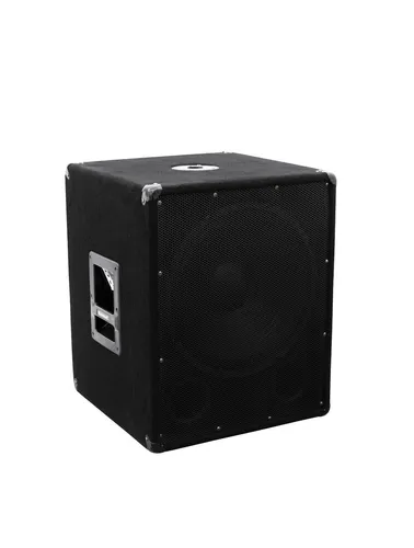 OMNITRONIC BX-1550 Subwoofer 800W - Passiver Subwoofer mit 800W Leistung, ideal für kraftvollen Bass in Heimkinos und Musikstudios