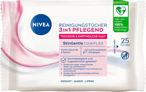 NIVEA Reinigungstücher 3in1 Pflegend
