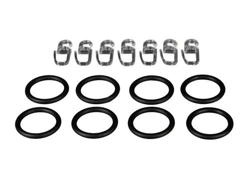 Gardinen- & Vorhangringe Schwarz von Liedeco