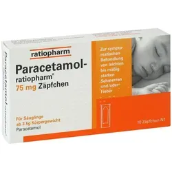 Paracetamol ratiopharm 75mg