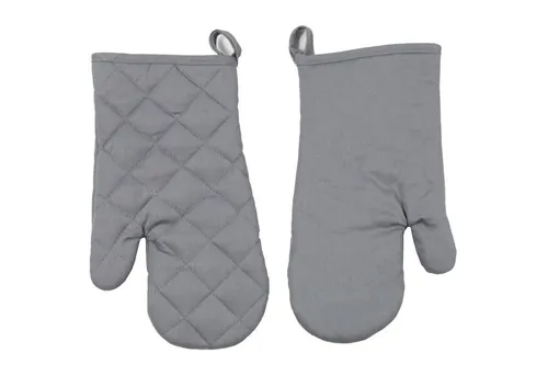 ZOLLNER Topfhandschuhe, (Set), 100% Baumwolle, Temperaturbeständig bis 100°C