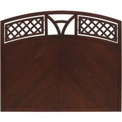 Sichtschutzzaun Toulon 135/150 cm x 180 cm Braun