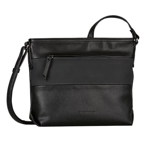 Tom Tailor Nicolina Cross Bag M Umhängetasche - Elegante Umhängetasche aus Kunstleder mit verstellbarem Schultergurt, ideal für stilbewusste Frauen. Praktische Fächer für optimale Organisation und schnellen Zugriff auf Essentials.