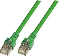EFB RJ45 Patchkabel SF/UTP, Cat.5e, PVC, CCA, 10m, grün
