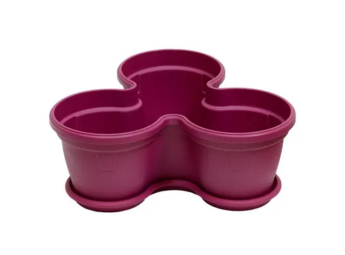 Engelland Blumenständer Säulentopf, Hochbeet, Kräuterbeet (Vorteils-Set, 1 St., 11 Liter Fassungsvermögen je Ebene), fallsicher, UV-beständig, stapelbar, platzsparend, robuster Kunststoff