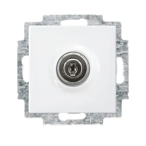 Busch-Jaeger SCHUKO® Steckdosen-Einsatz mit Klappdeckel von Busch-Jaeger SCHUKO Steckdosen