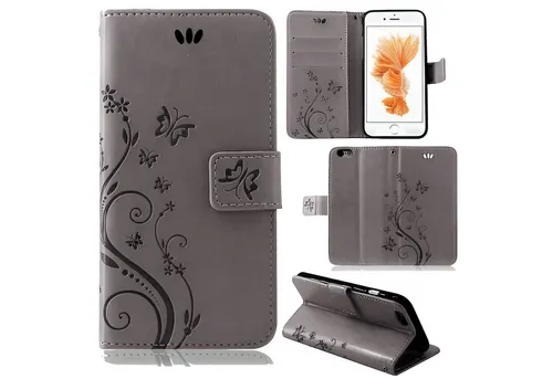 betterfon Handyhülle Handytasche für Apple iPhone 5 / 5s / SE Klapphülle Klapphülle, Bookstyle-Hülle: Magnetverschluss 3 Kartenfächer & Standfunktion