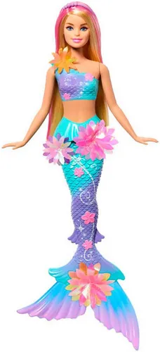 Barbie Flower Magic Meerjungfrauen-Spielzeugpuppe von Barbie
