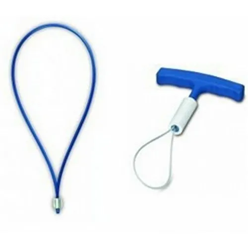 Eurosell 5 STÜCK Ersatzschlaufe für Rippenzieher Rapid Profi-Line Ersatz Schlaufe blau 300 x 2 mm