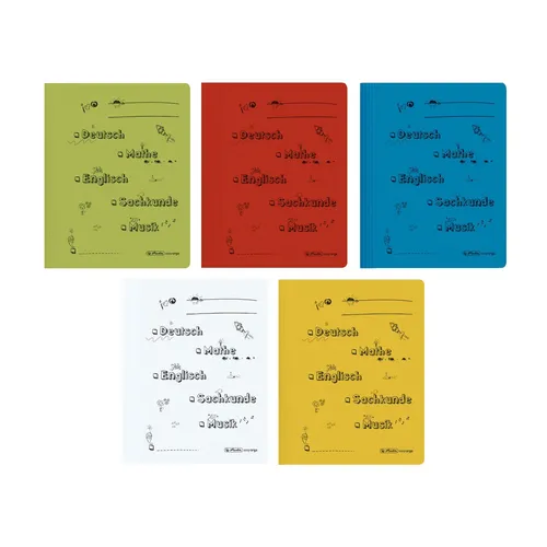 Schnellhefter A4 Karton Grundschule sortiert 5 Stück