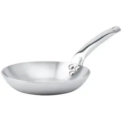 De Buyer Alchimy 3604.24 Bratpfanne, 24 cm - Edelstahl Bratpfanne, induktionsgeeignet und ideal für alle Herdarten, perfekt für gleichmäßiges Braten und einfache Reinigung.
